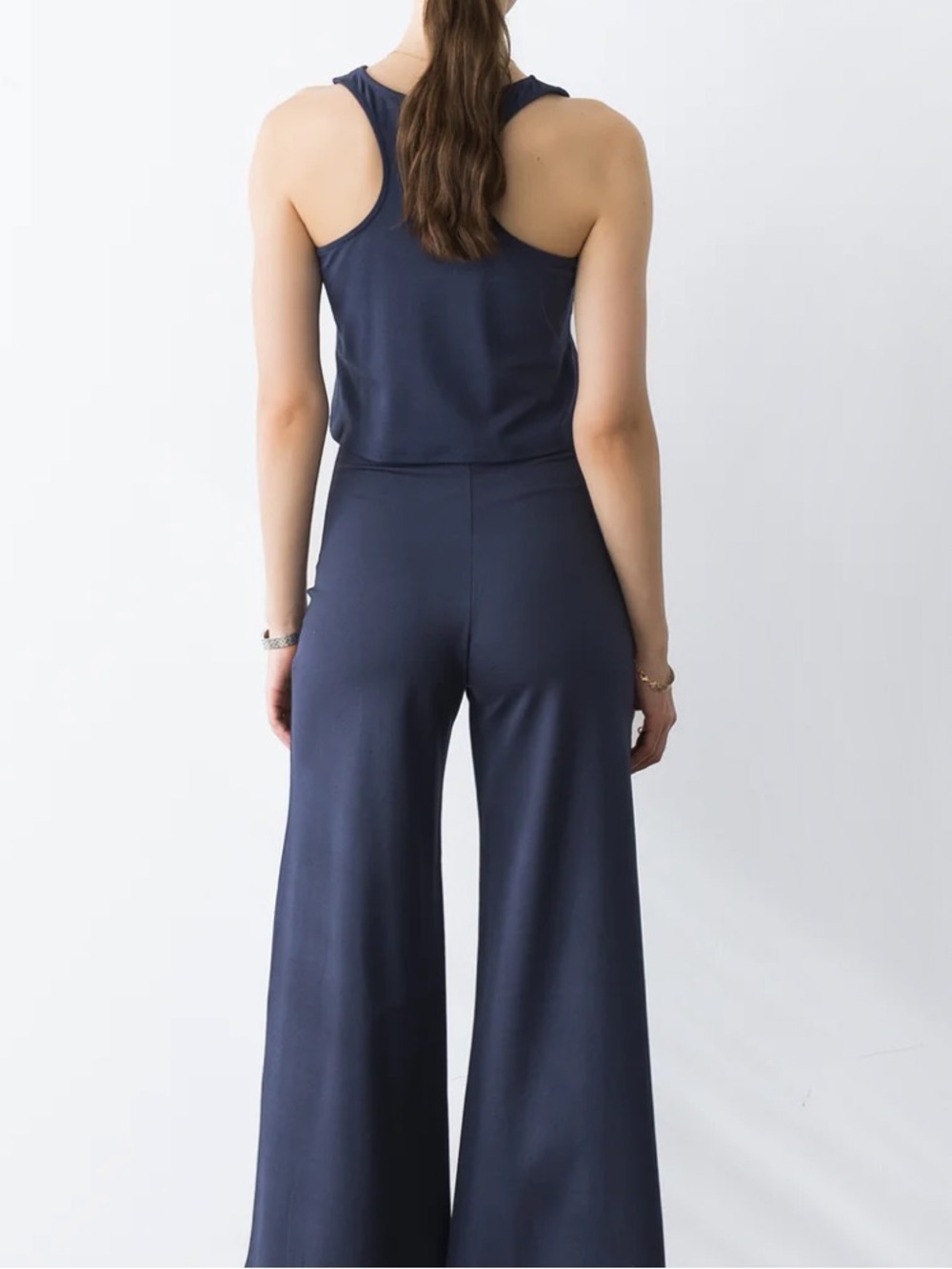 NWT Ripley Rader Navy Ponte Tank Top - Picture 2 of 5